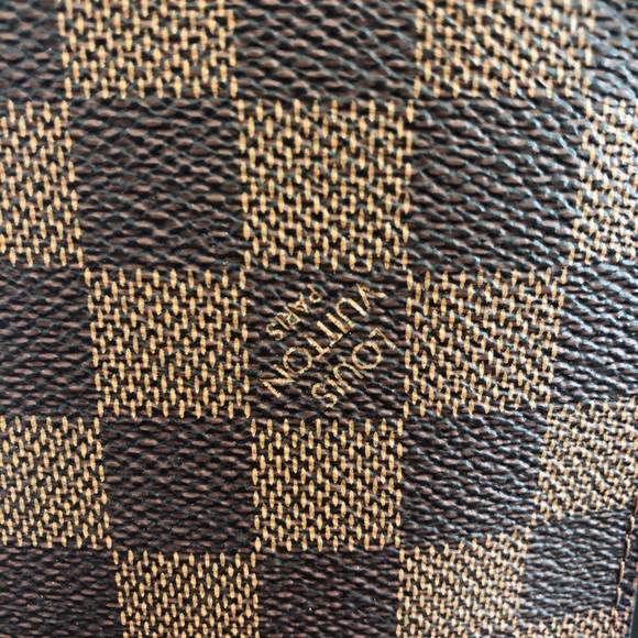 NEW Louis Vuitton Neverfull Damier Ebene Wristlet - Picture 11 of 11